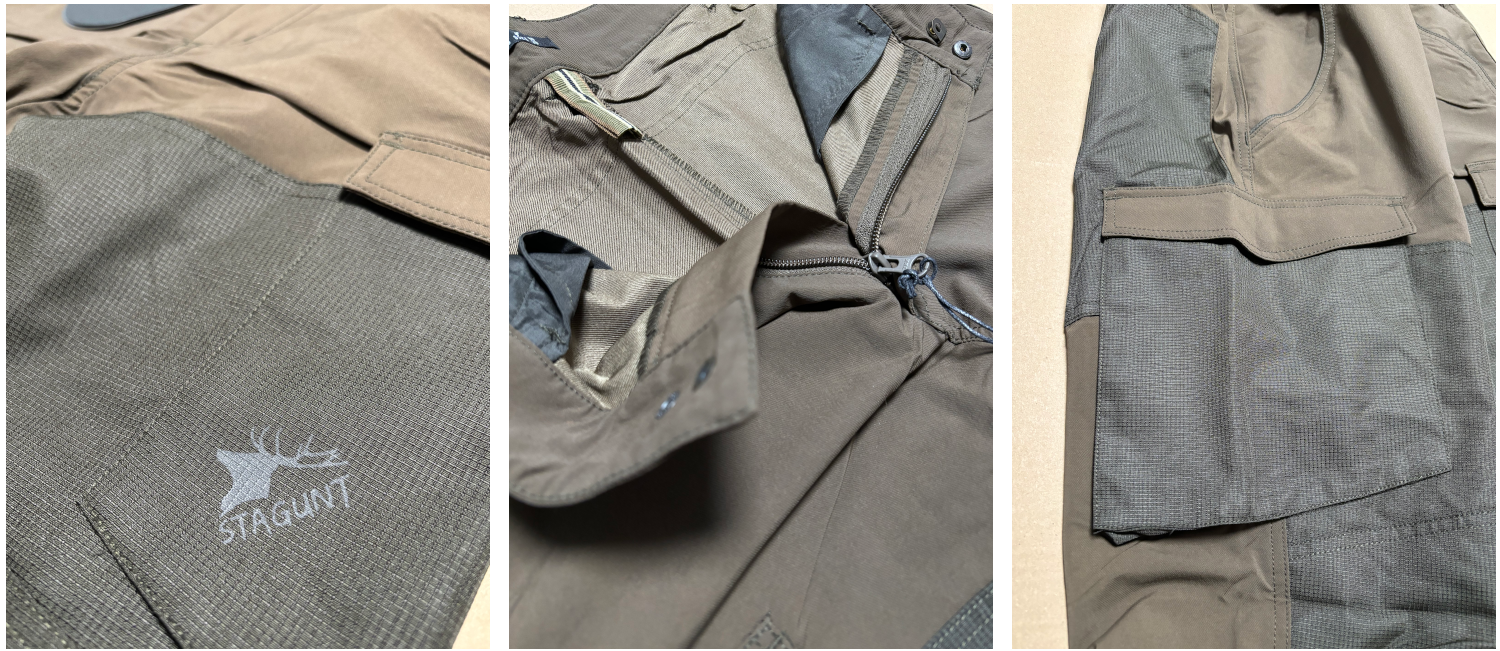 Stagunt Trackeasy Tabac - Hose, grün-braun