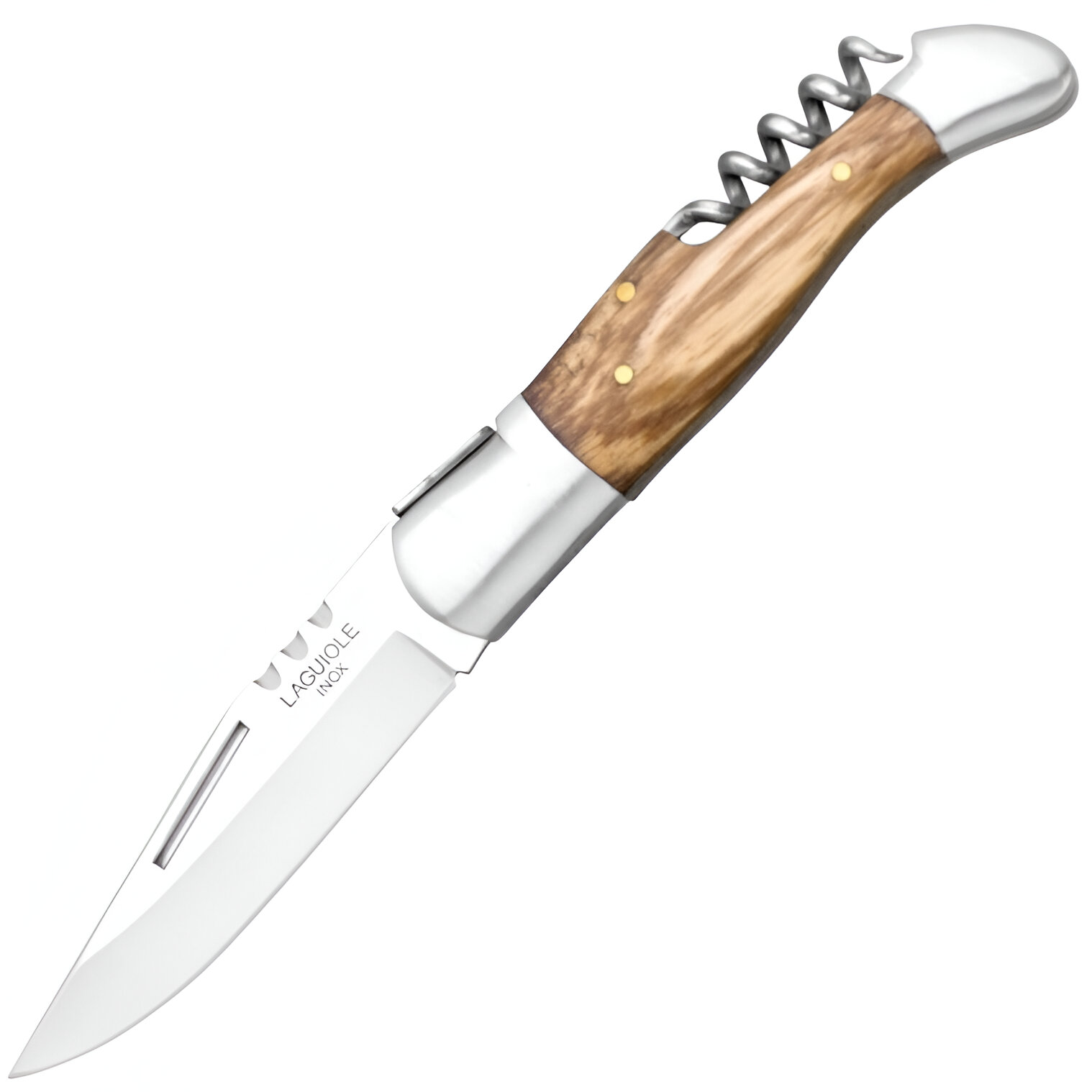 JKR Zavírací nůž s vývrtkou, 9 cm, dřevo