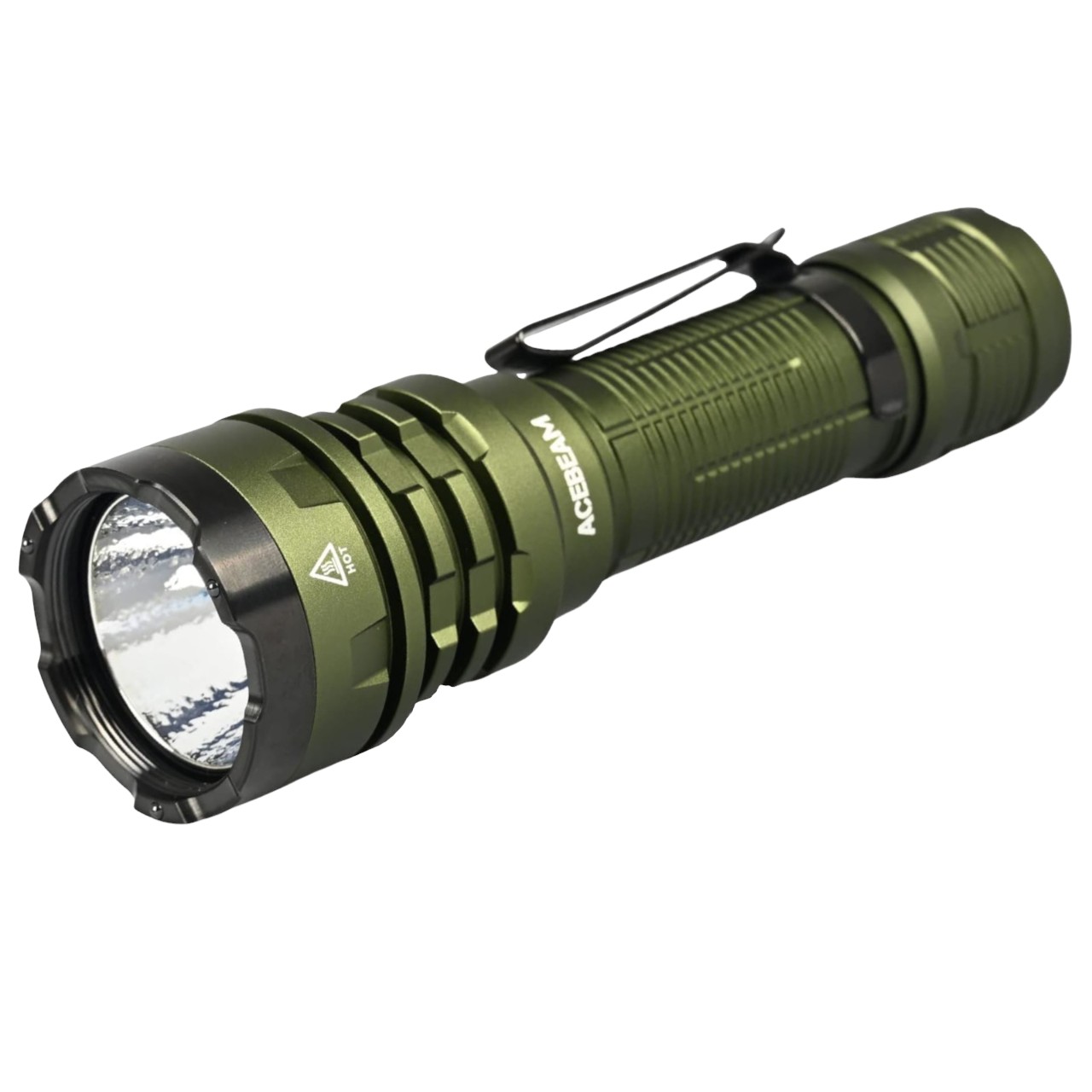 AceBeam Defender P17, 4900 lm, dark green - Taktická LED svítilna, zelená