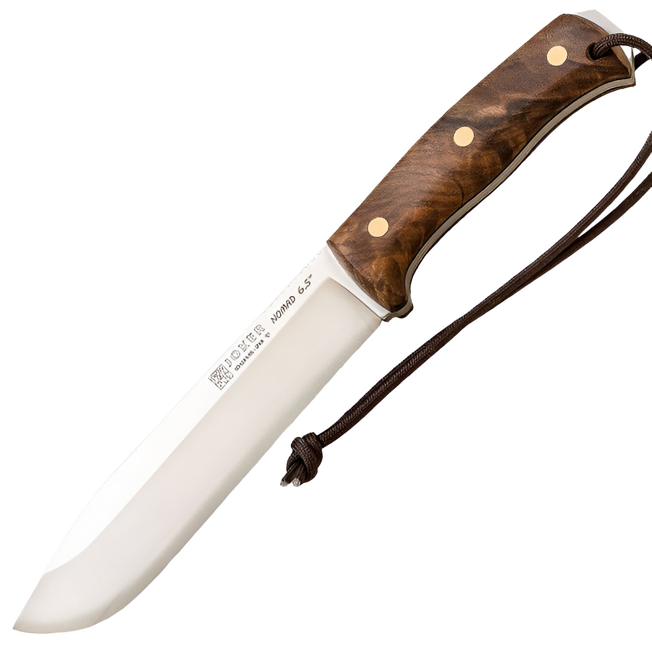 Joker Nomad 6,5" - Bushcraftový nůž, 17 cm, ořechové dřevo