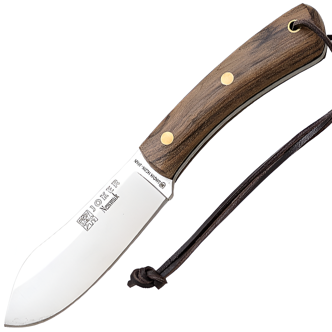 Joker Nessmuk - Bushcraftový nůž, 11 cm, ořechové dřevo