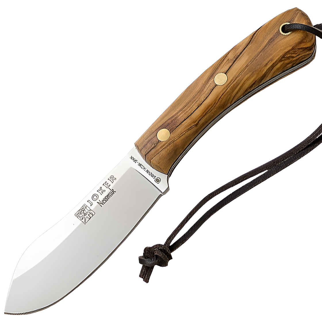 Joker Nessmuk - Bushcraftový nůž, 11 cm, olivové dřevo