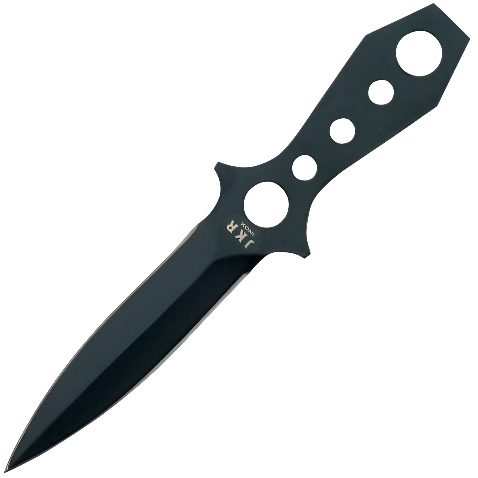 JKR Wurfmesser, 12,6 cm, Stahl, Schwarz